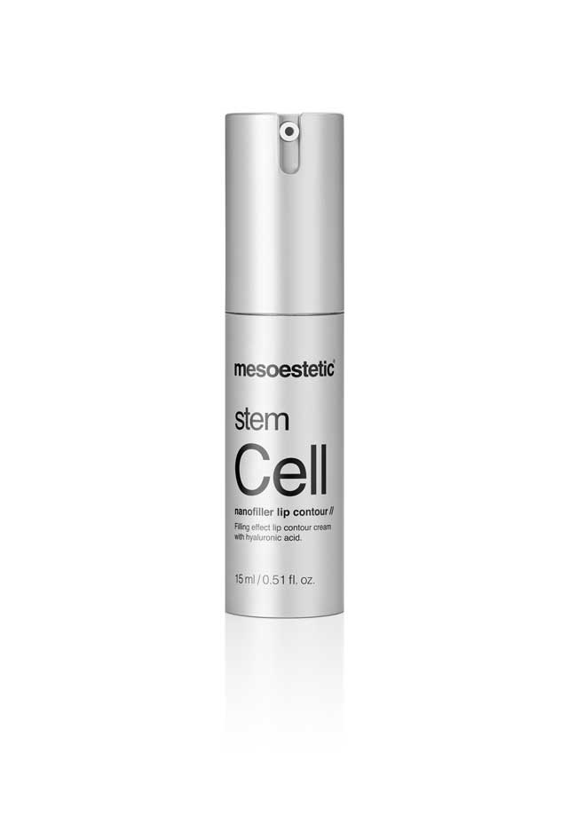 Stem cell nanofiller lip contour